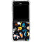 Looney Tunes Identity Pattern Galaxy Z Flip6 Clear Case